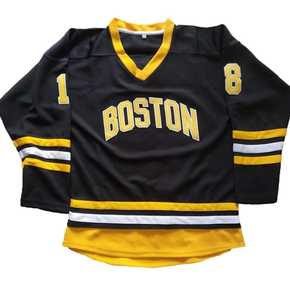 New Boston Bruins Happy Gilmore Hockey Jersey Authentic - Picture 3 of 3